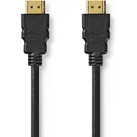 Nedis Cvgb35000bk50 Ultra High Speed Hdmi Cable Hdmi-hdmi 8k 48 Gbps 6.7 Mm 5 M 60hz Doré