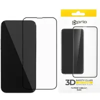 Prio Verre blindé 3D (1 pcs, Apple iPhone 13 mini), Téléphone portable : film de protection, Noir