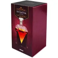 Mikamax Set à whisky - Carafe en diamant + 9 cubes + Support + Entonnoir + Pince