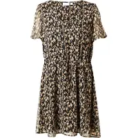 Vila Falia Short Sleeve Dress Marron 40 Femme