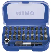 Irimo Bitssaet med 32 deleLige, Phillips, PozidrivTorx, unbrako, adaptateurbitsadapter, bitsholder (Clé Allen, Cruciforme Phillips PH, Cruciforme Pozidriv PZ)