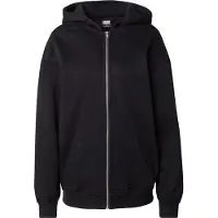 Urban Classics Oversized Full Zip Sweatshirt Noir XL Femme