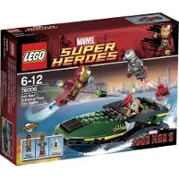 LEGO Super Heroes Iron Man Opération speedboat Extermis 76006