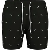 Urban Classics Shorts de bain noir / blanc