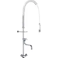 Delabie lave-vaisselle blanc avec mitigeur + manette 433000, évtl. de vidange