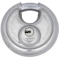ABUS 25/70 Additional Lock Argenté