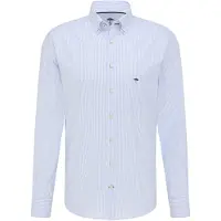 FYNCH-HATTON Chemise bleu clair / blanc