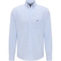 Fynch&Hatton Chemise azur / bleu pastel