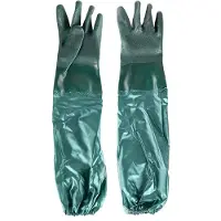 Esschert Design Gants de bassin étanches extra longs en caoutchouc