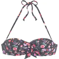 LASCANA Hauts de bikini mélange de couleurs / noir