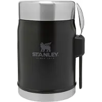 Stanley Boîte repas isotherme Legendary Black 2.0 – 400 ml, noire