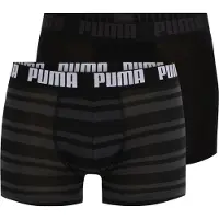 Puma Caeçon Puma Heritage Stripe Boxer 2er Pack Schwarz F200 601015001-200