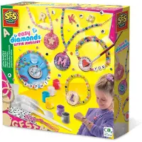 SES Creative Easy diamonds - Bijoux en lettres
