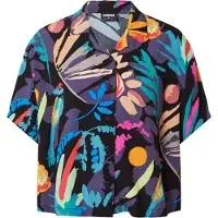 Urban Classics Viscose Resort Short Sleeve Shirt Multicolore XS Femme