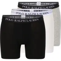 Ralph Lauren Boxers gris chiné / noir / blanc