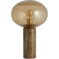 Nordal A/s Bes Lampe De Table - Fumé Avec Marbre | 4079