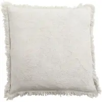 Nordal Coussin Lepus avec rembourrage - gris clair