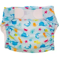 Freds Swim Academy Maillot Couche Nappy Bleu T1 De