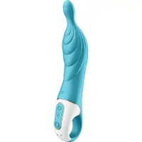 Satisfyer A-MAZING 2 Vibreur Turquoise 22 cm