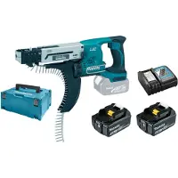 Makita DFR550RTJ Visseuse À Bande Sans-fil 18V Li-ion Kit Complet (2x Batterie 5,0 Ah) Dans MAKPAC - 25-55 Mm