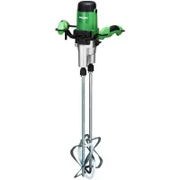 HiKOKI Malaxeur - 1800W double hélice 2x135mm - vitesse à vide 1 et 150-300tr/min - 2 et 300-650tr/min