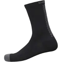 Shimano Hommes, Chaussettes, Original Tall Socks Black Ajiro (S-M (Size 36)), Noir, (Une unité par pack, 36 - 40)