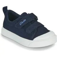 Clarks Baskets basses enfant CITY BRIGHT T garcons - Marine - 20
