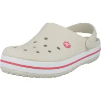 Crocs Sabots 'Crocband' mastic / grenadine / blanc