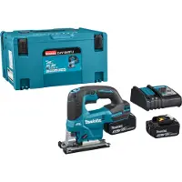 Makita DJV184RTJ Scie sauteuse sans fil 18V Brushless + 2x Batterie 5,0Ah + Chargeur + Coffret Makpac