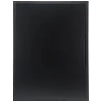 Securit Tableau noir Woody 80 x 60 cm noir