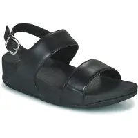 FitFlop Lulu Leather Back-strap Sandals Noir EU 38 Femme