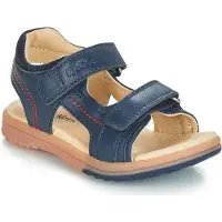 Kickers Sandales plates PLATINO garcons - Bleu - 27