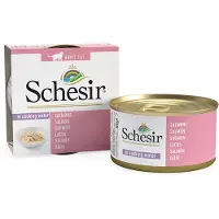 Schesir Łosoś w bulionie dla kotów 12x85 g