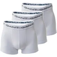 Gant 900003003 Boxers 3 Units Blanc XL Homme