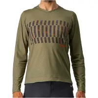 Castelli Trail Tech Long Sleeve T-shirt Vert M Homme