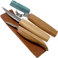 BeaverCraft Tools Extended Spoon Carving Set S13, set de sculpture sur bois