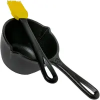 Lodge casserole à sauce avec spatule en silicone, LMPB21
