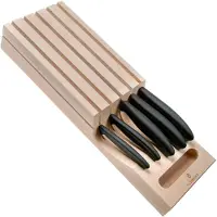 Victorinox SwissClassic 6.7143.5, set de couteaux 6 pièces avec insert pour tiroir inclus