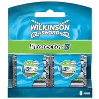 Wilkinson Lames de rasage pour hommes, 8 pièces - Lames de remplacement pour matériel de rasage, expérience précise et protectrice pour chaque rasage