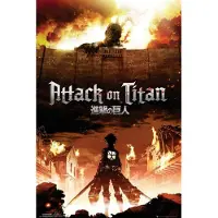 Attack On Titan Poster Attack On Titan The Wall 61cm X 91.5cm