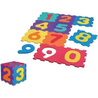 Coppens Tapis puzzle avec chiffres (32 x 32 cm)