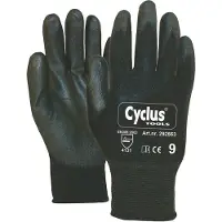 Cyclus Gants de protection CyclusPolyuréthane/ Flex taille 9 / L noir