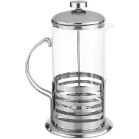 Huismerk Cafetière et théière 16012, Cafetière, Transparent, Argent