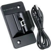 Led Lenser Ledlenser Wall Mount Type A avec câble de chargement magnétique pour P6R Core, Signature & Work