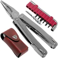 Victorinox SwissTool Spirit X Plus 3.0235.L multi-tool avec étui en cuir