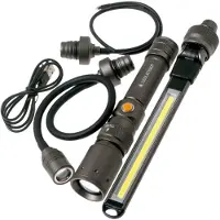 Led Lenser Ledlenser Worker's Friend lampe de travail avec 4 accessoires, 280 lumens