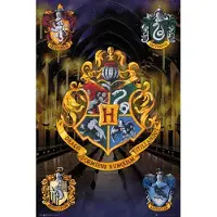 GB eye Harry Potter Pack Posters Crests 61 X 91 Cm (5)