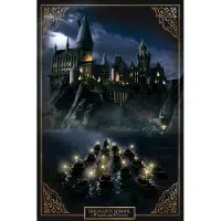 GB eye Abystyle - Harry Potter - Poster « Château De Poudlard » Roulé Filmé (91.5x61cm)