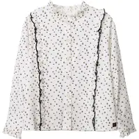 Carrement Beau Blouses Y15356 filles - Blanc - 6 ans