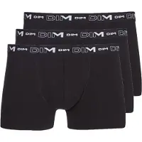 Dim Boxers COTON STRETCH X3 hommes - Noir - T7